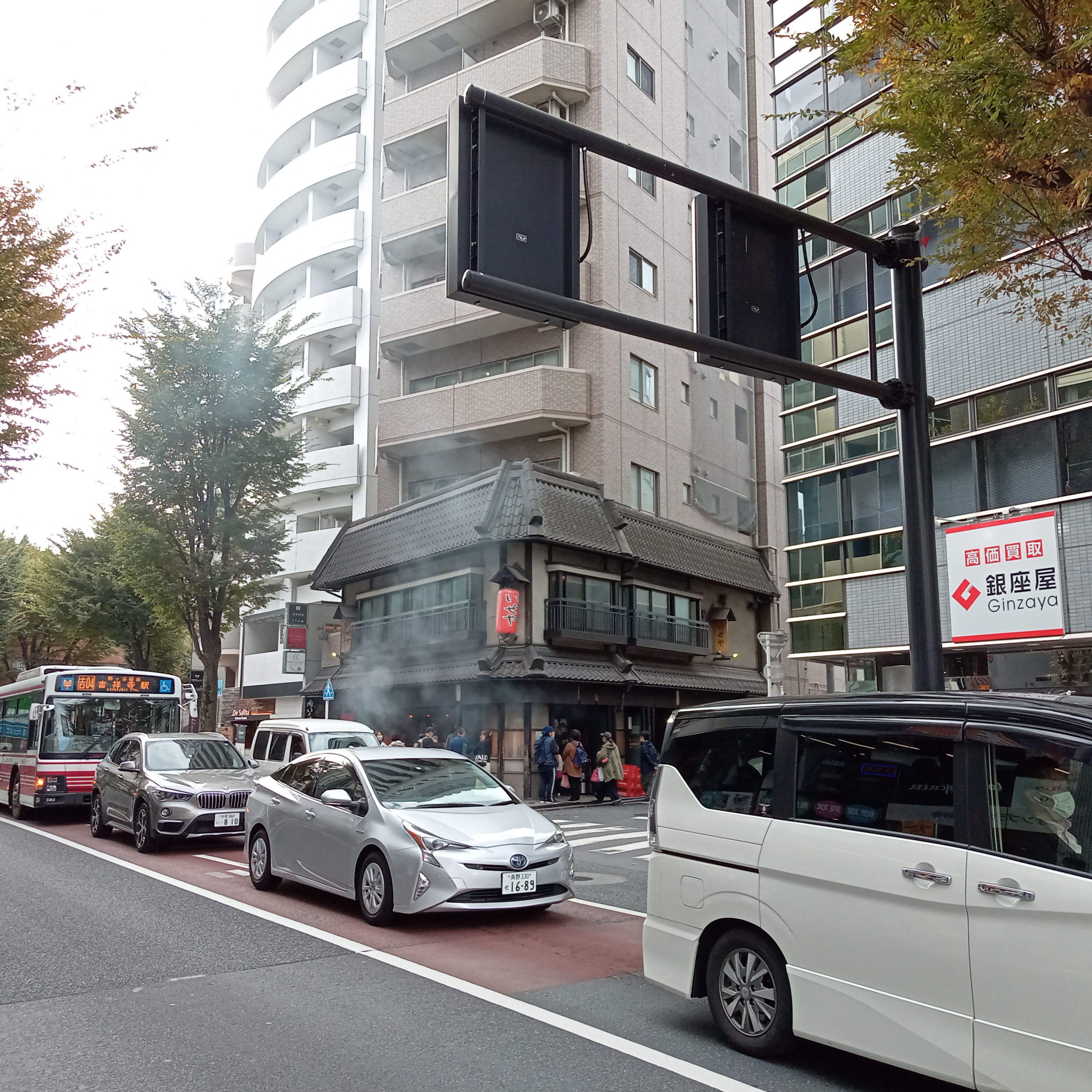 いせや総本店の御殿山の外観(2022年撮影)